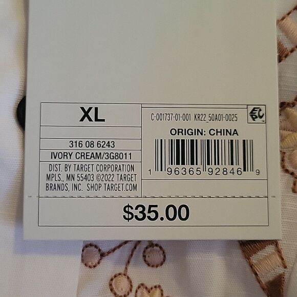 Knox Rose 3/4 Sleeve Embroidered Blouse - Picture 5 of 5